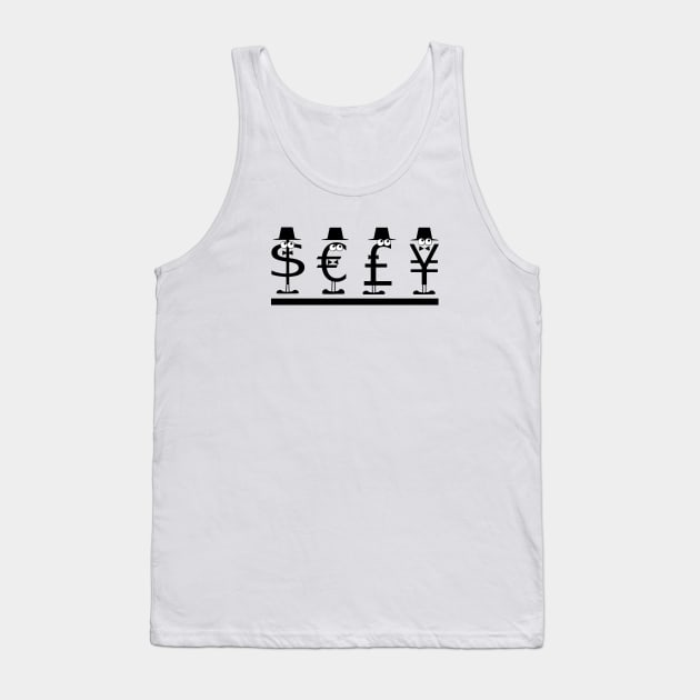 Money Tank Top by WordsGames